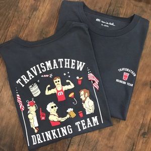 Travis Mathew Drinking Team Tee Shirt